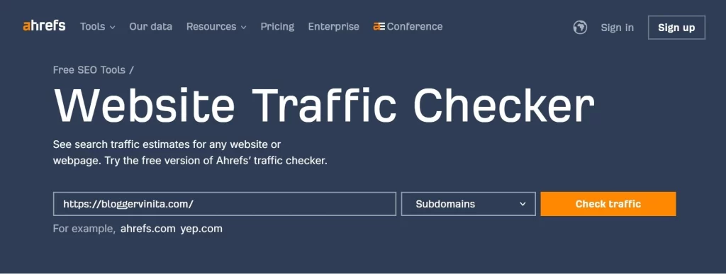 How to Check Traffic Of Competitors Website in Marathi 