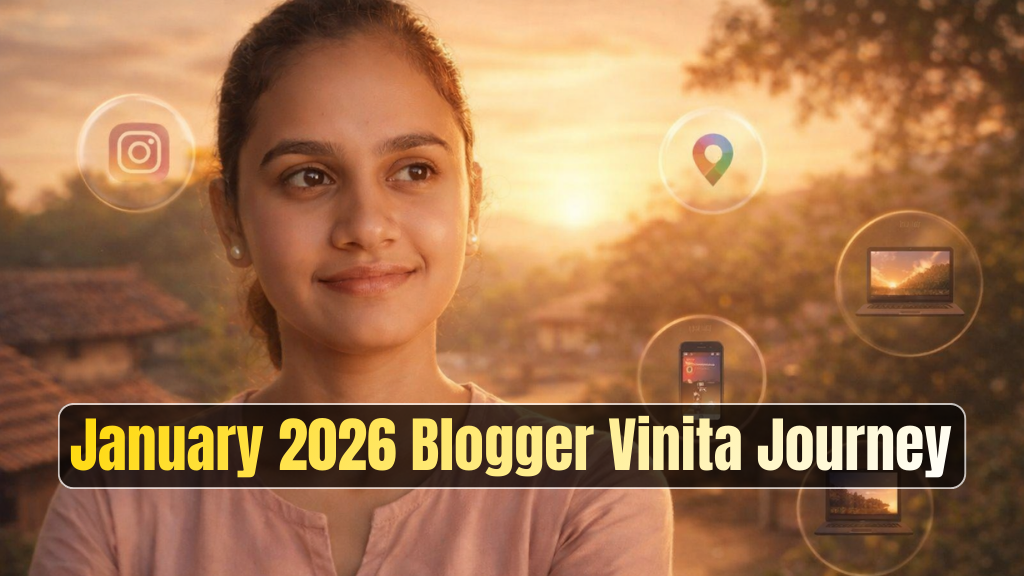 January 2026 Blogger Vinita Journey